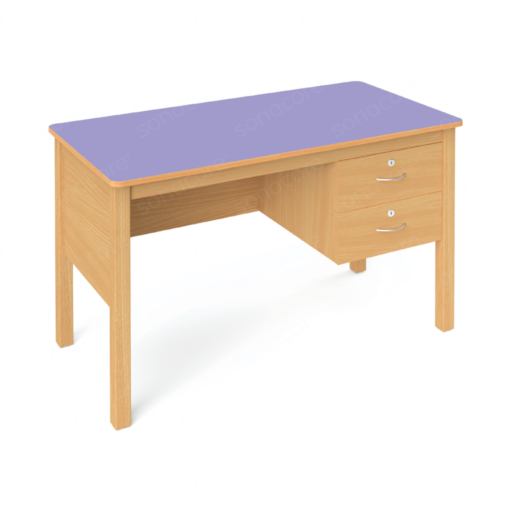 Solid Beech Teachers Desk - Image 13