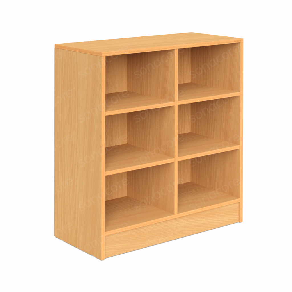 Cabinet Low Height - 3x2 Shelf - Bav Beech