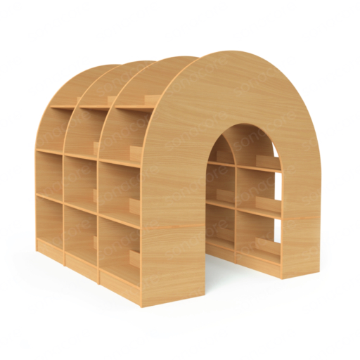 Book Tunnel - Bav Beech Finish