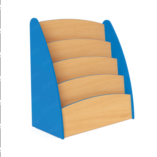 Book Display Shelf - Blue